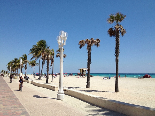 Hollywood Beach Broadwalk_Fort Lauderdale